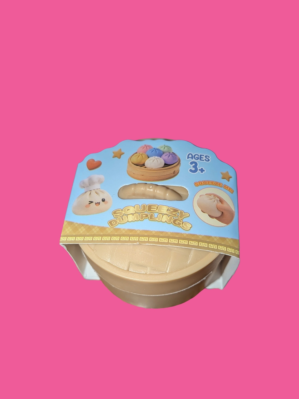 Dumplings Squishy Toy Fidget *Hard To Find*